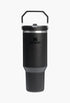 Black 2.0 - The IceFlow™ Flip Straw Tumbler | 40 OZ - GLAM MODA
